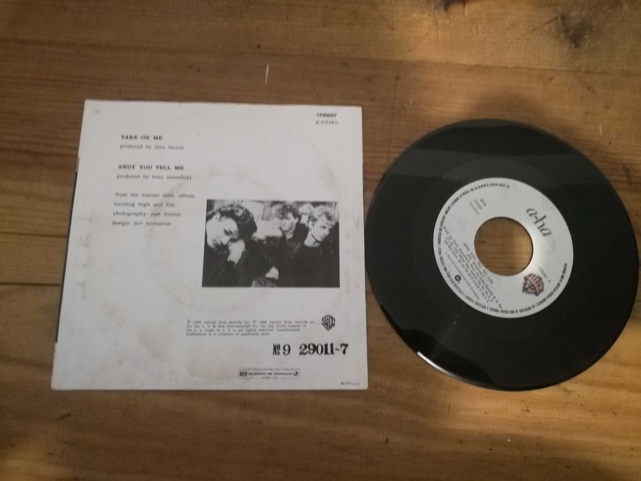 A-HA - Take On Me (Edição Portuguesa - 1986) SINGLE