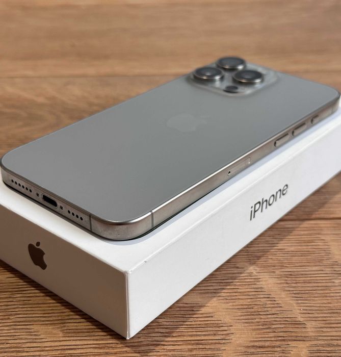  Apple iPhone 15 Pro Max 256GB Natural Titanium Bat. 100% Gwar. ROK