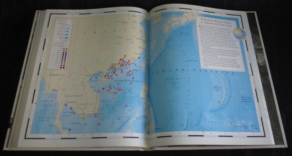 Livro Atlas dos Naufrágios e Tesouros Nigel Pickford