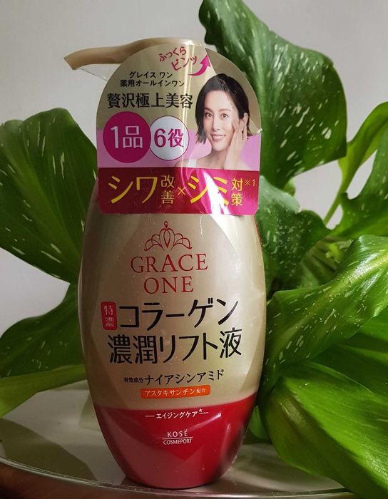 Kose, Grace One, Wrinkle Lift Milky Lotion, Liftingujący Lotion dla c.dojrzałej