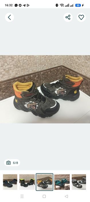 Ботинки демисезонные kappa Quechua  30,31,34,35,37,38,39 р ботинки