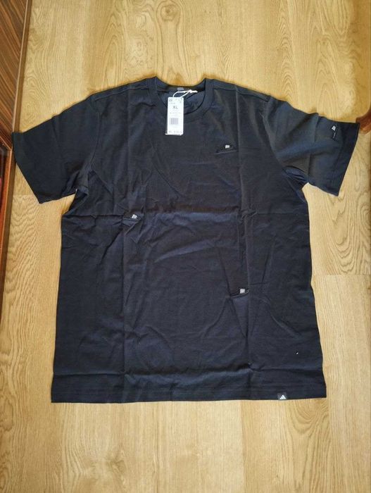 Adidas Оригинал Новая Футболка США 100% Коттон 2025 год Черная