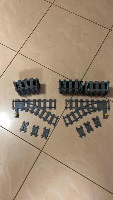 Lego Tory Zwrotnice Lewa Prawa