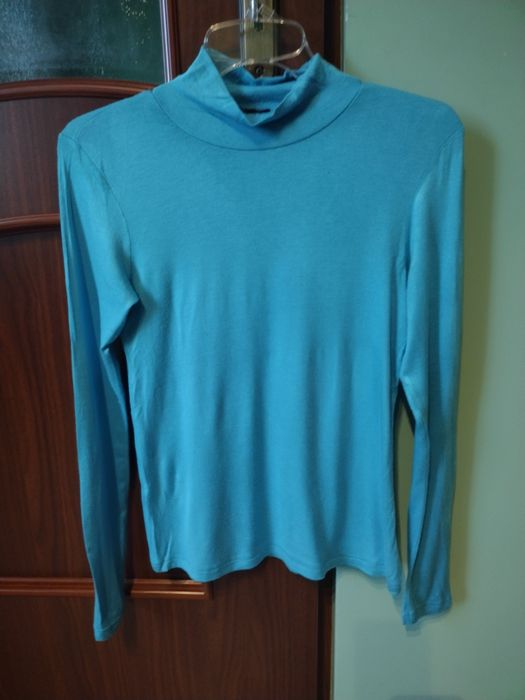 Golf cienki niebieski