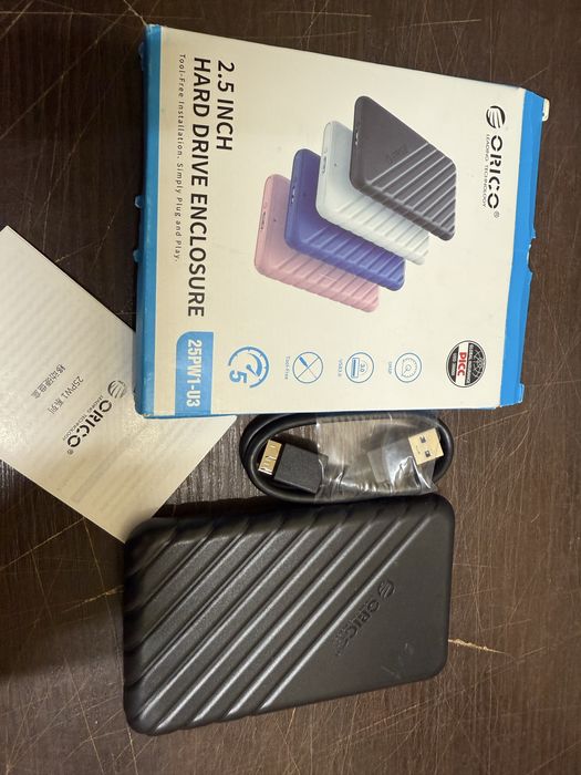 Orico Obudowa dysku SATA 2,5'' USB 3.1 czarna