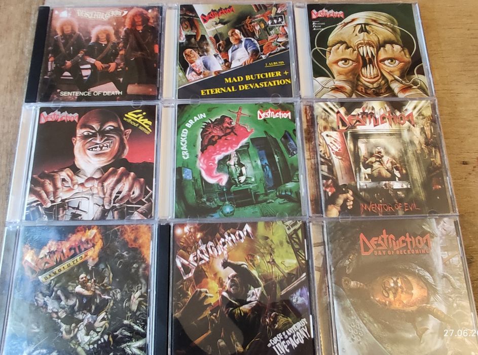 CD метал музика (grindcore/death/thrash metal) (частина 4): 100 грн ...