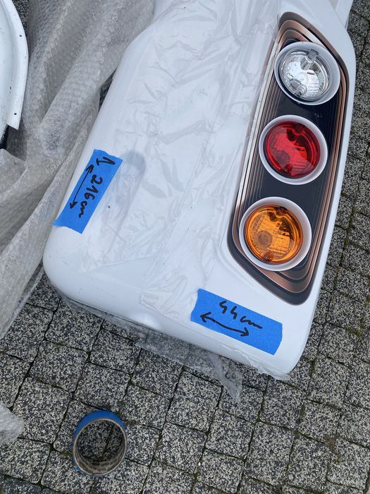 Kamper zderzak tylny,tył
