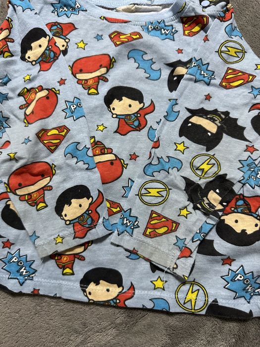 Bluzka DC Comics 86-92cm 1,5-2lata batman superman flash #1747