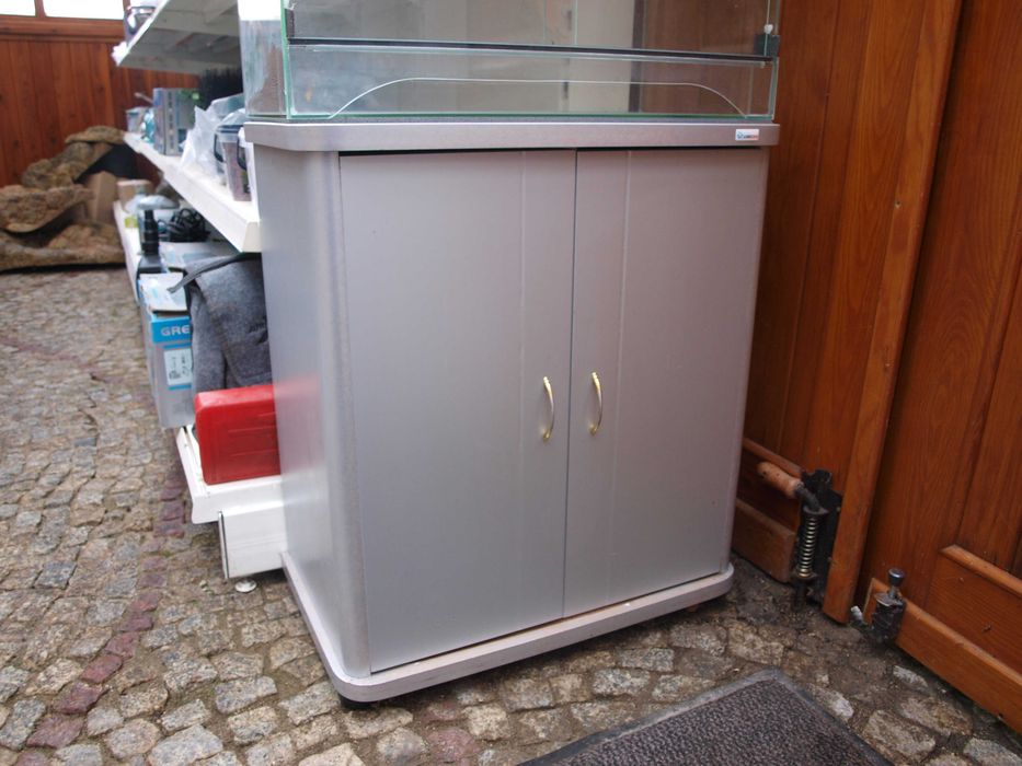 Szafka pod akwarium Srebrna 60x35x68