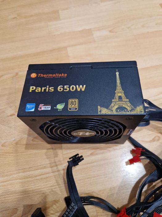 650W 80Plus GOLD Thermaltake Модульний Якісний брендовий Блок живлення