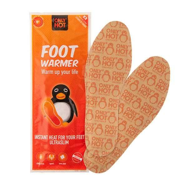 3x Only Hot Foot Warmer 8h - Ogrzewacz chemiczny do stóp