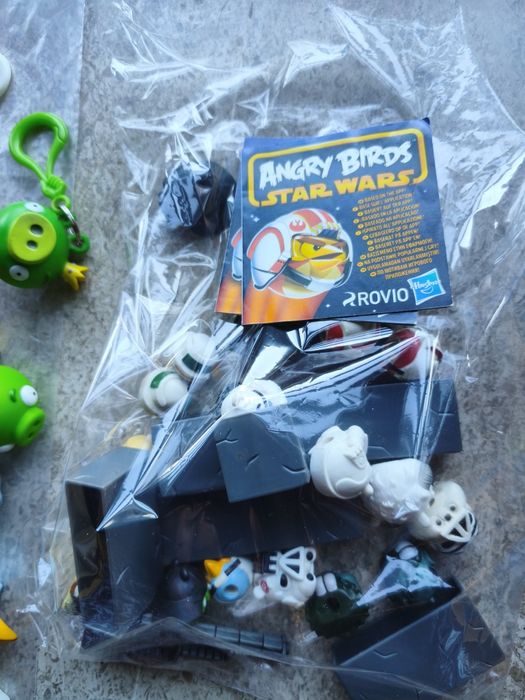 Angry Birds - conjunto de objetos