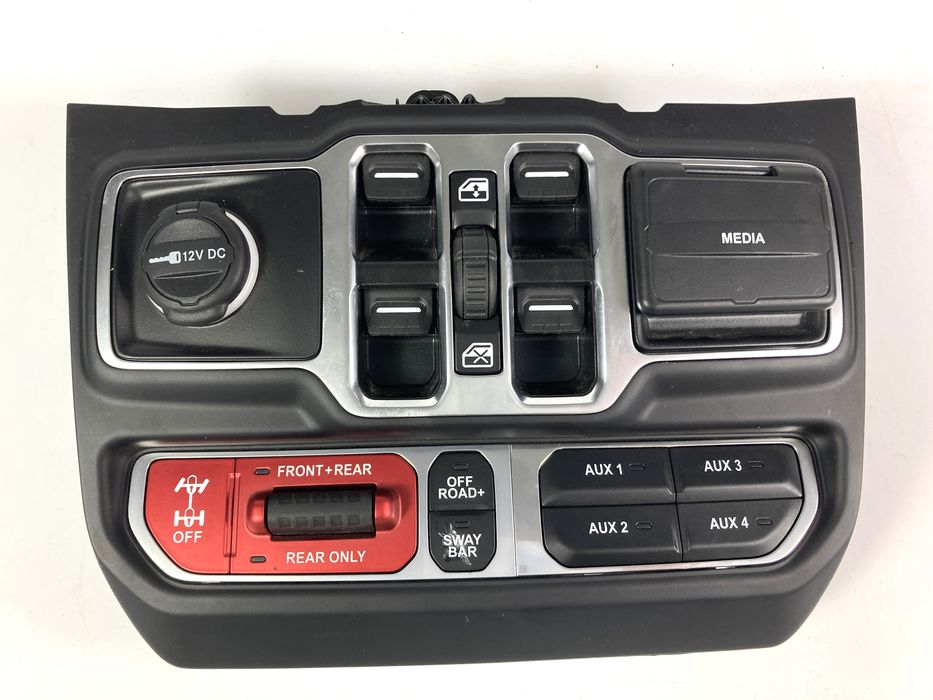 Jeep Wrangler JL Rubicon 392 panel szyb przełącznik napędu 2021-26