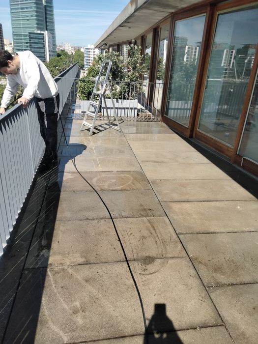 Tratamento de terraços varandas garagem