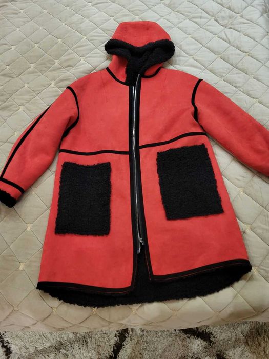 Двухсторонняя дубленка