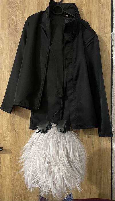 Gojo cosplay strój. Jujutsu