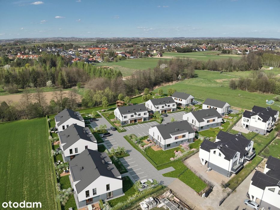 Bliźniak Batory Park 2 Niepołomice 73 m2| ogród | strych | 2 miejsca |
