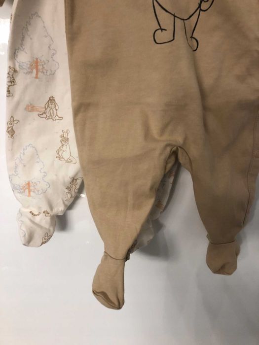 H&M nowy komplet piżamy 2 pak pajacyki Kubuś Puchatek 62 OKAZJA!