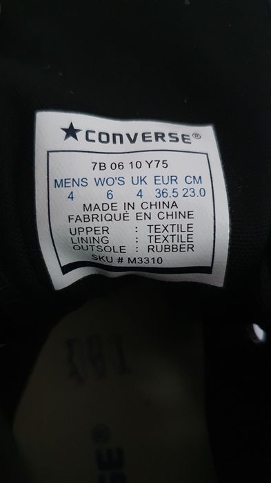 Trampki nowe Converse All Star rozmiar 36.5
