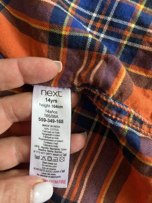 Рубашка осенняя байковая