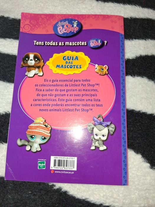 Livro infantil Guia das Mascotes