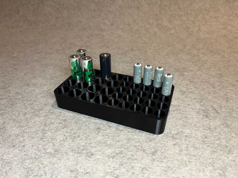 Stojak na baterie (16x AA + 25x AAA)
