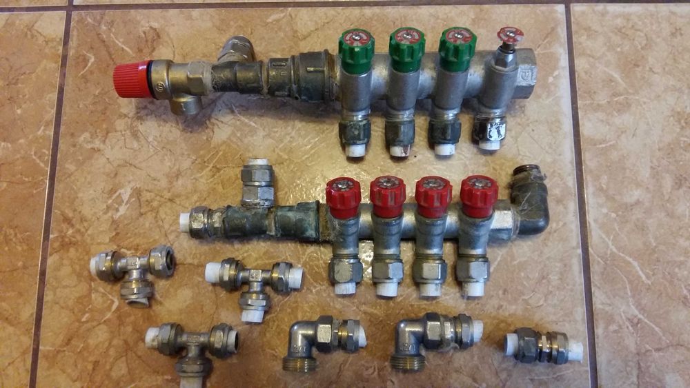 Елементи для опаленя, теплої підлоги