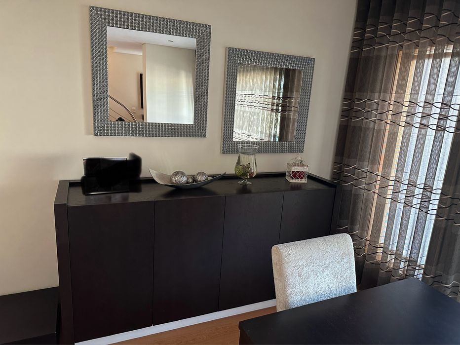 Mobília nova de qualidade, moderna fabricada em Paços de Ferreira, neg