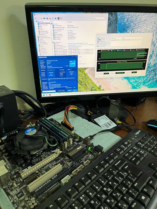 Материнская плата ASUS TUF VANGUARD B85 s1150 DDR3 INTEL XEON Support