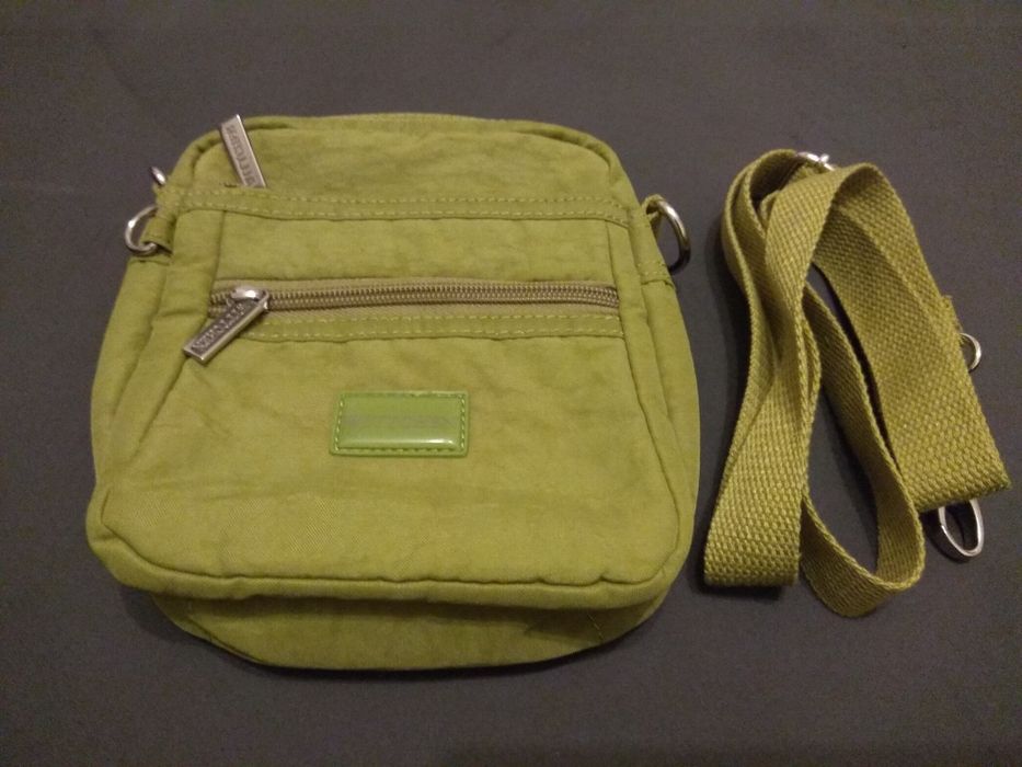 Oryginalna torebka WITTCHEN listonoszka, Stan Idealny, Limonka/ Oliwka