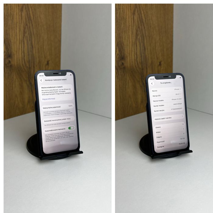 iPhone 12 mini • 64gb • Kondycja 100%