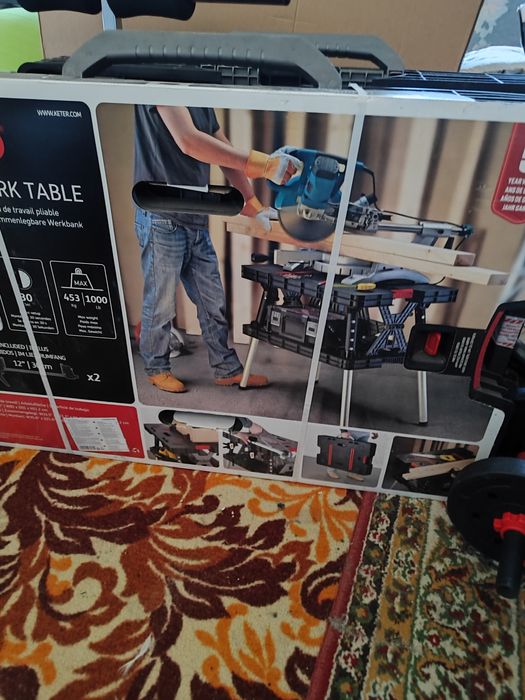 wkrętarka, frezarka, Bosh, stół Keter