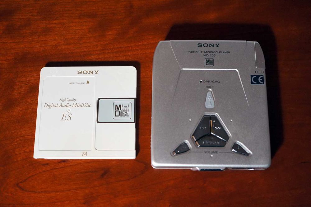 Minidisc Sony Portátil