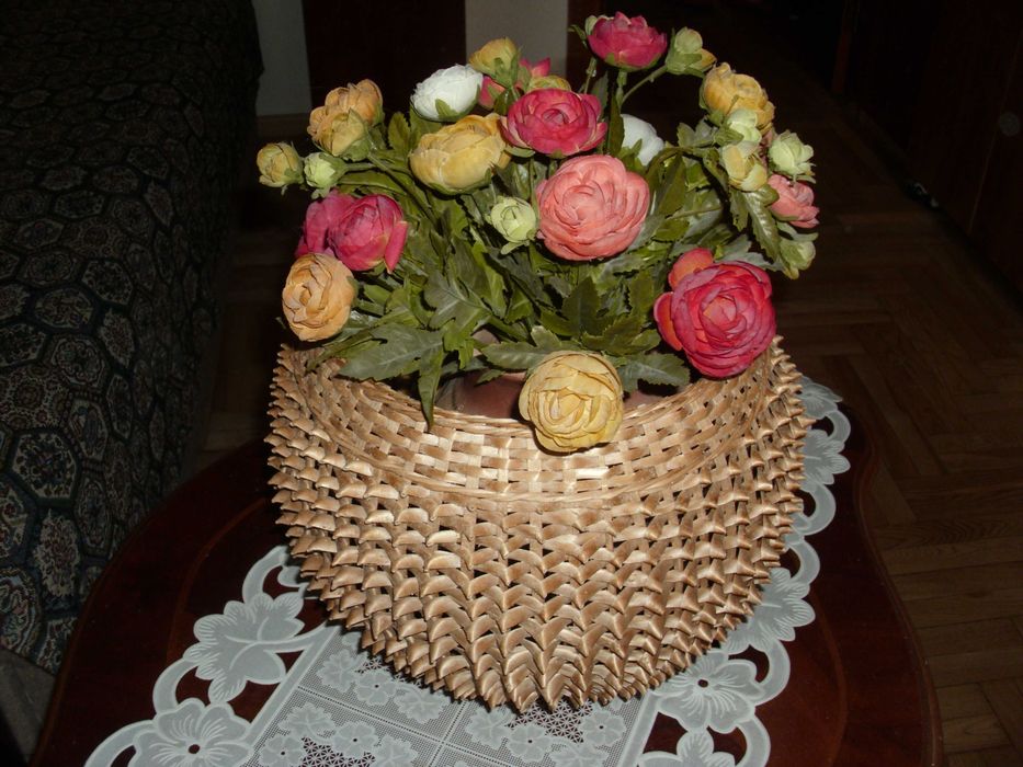 продам абажур кашпо вазу з лози лика