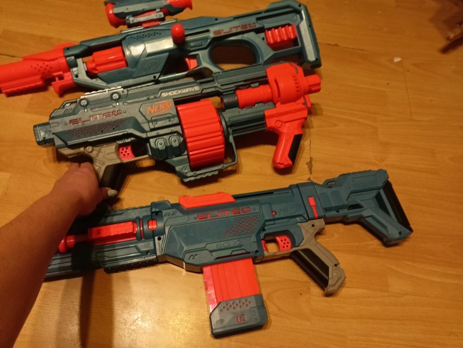 Zestaw NERF Elite 3 sztuki