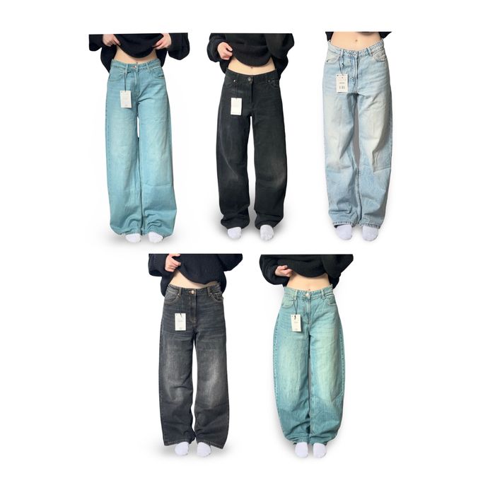 Джинси Бершка Беггі Bershka Super Baggy Jeans Skater Скейтер Широкі