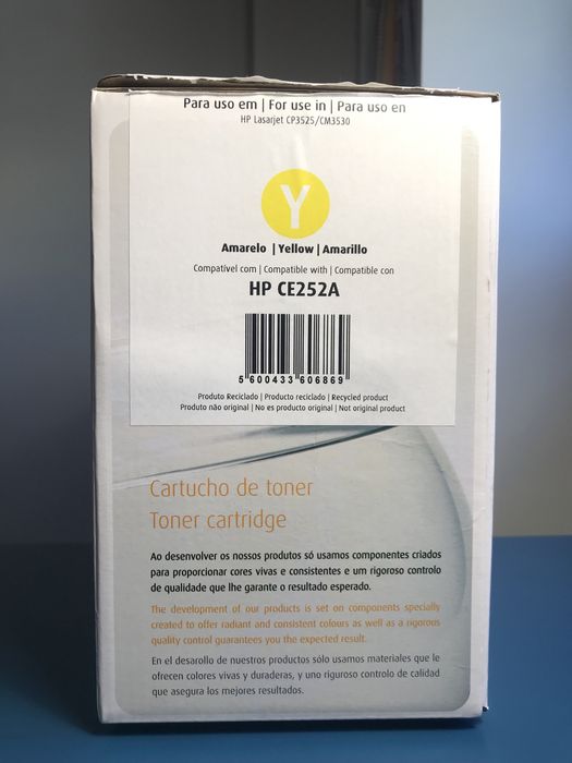 2 Toners Amarelo hp CE252A