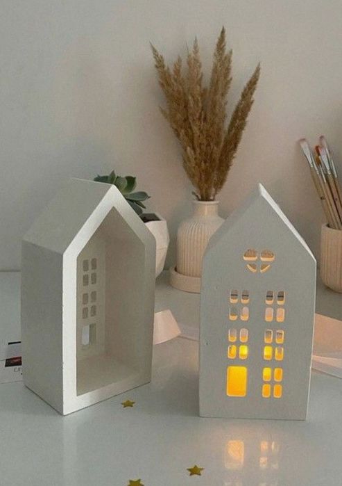 Дарую будиночок , декор, різдвяний підсвічник , новорічна прикраса