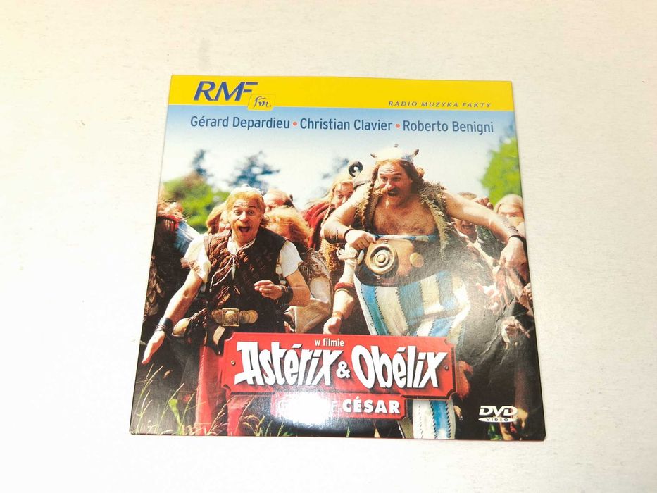 N250 Film DVD Asterix I Obelix Kontra Cezar Gérard Depardieu Komedia