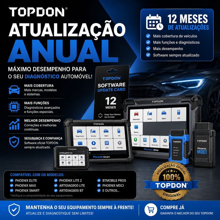 Actualizações Anuais TOPDON