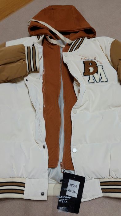 COMXZ Zimowa kurtka baseballowa