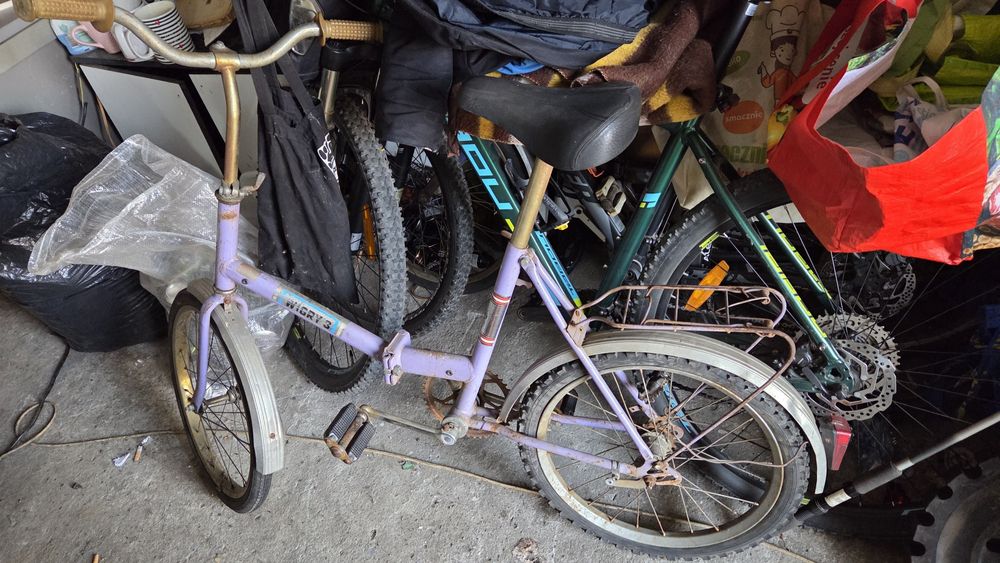 Rower Romet Wigry 3 plus nowe koło.