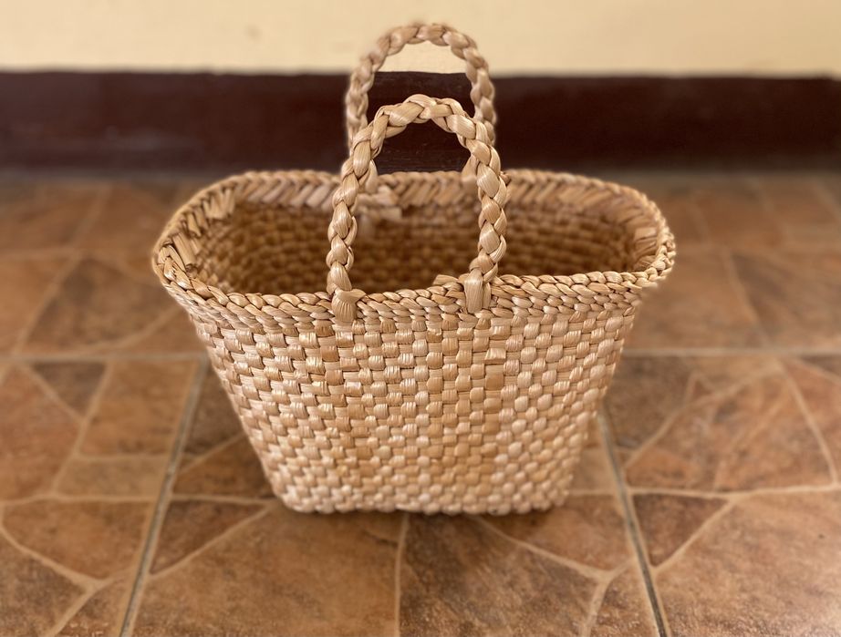 Соломенная плетеная сумка с соломы новая
