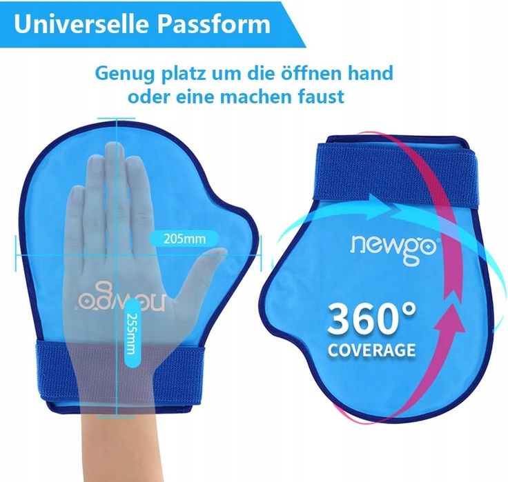 Rękawiczki żelowe chłodzące po chemioterapii, 2szt