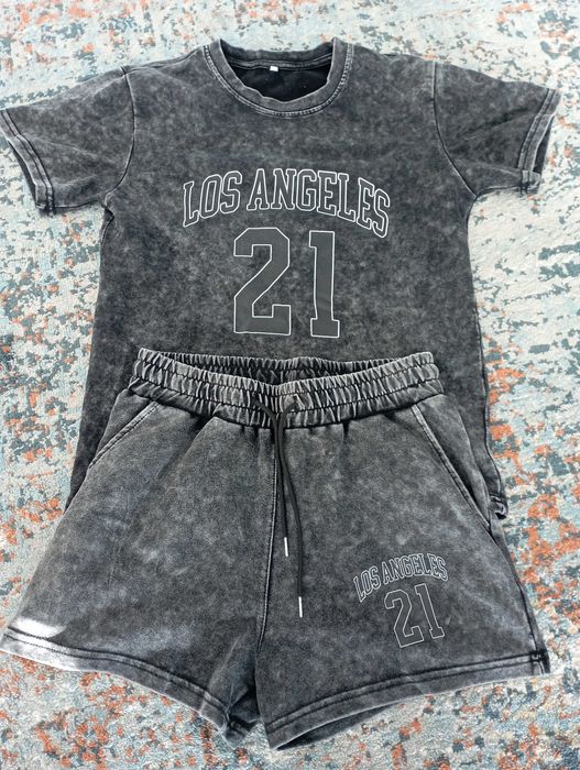 Komplet oldschoolowy Bawełniany damski M