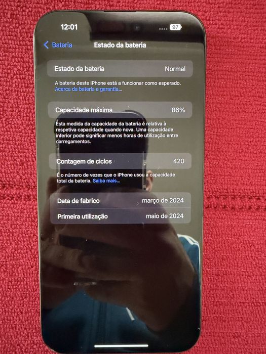 Iphone 15 pro max 256gb