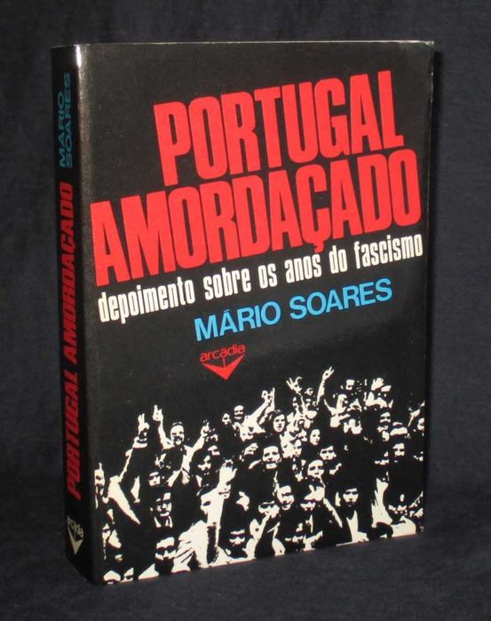 Livro Portugal Amordaçado Mário Soares 1ª edição Arcádia