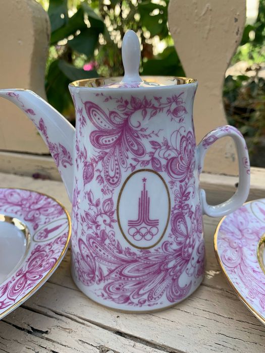 Сервиз ЛФЗ Олимпиада-80 тет-а-тет: 5 122 грн. - Коллекционирование