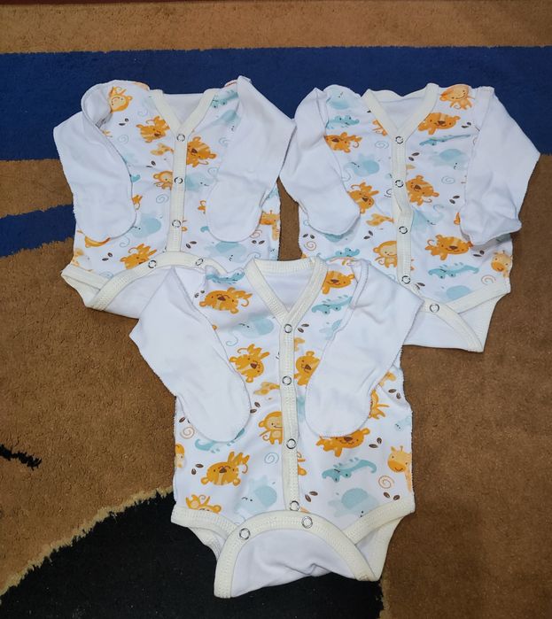 Боді з довгим рукавом 0-3