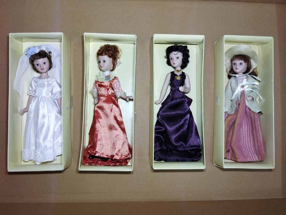 Керамические куклы "Дамы эпохи"